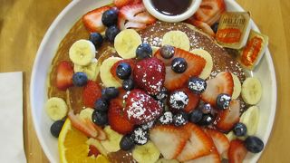 パンケーキ美味しかった♪