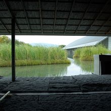 十五代樂吉左右衛門茶室からの眺め