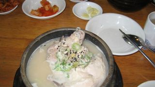 体にやさしい参鶏湯