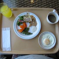 朝のバイキング