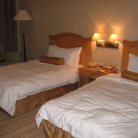 ベッドはまあまあ。