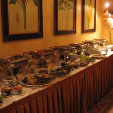 ベトナム料理のブッフェです。