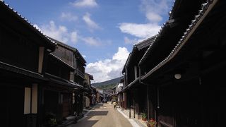 生活の香りがする宿場町