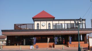 赤いとんがり屋根