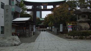 江戸を望む大八幡宮