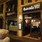 Trattoria Gabriello（フィレンツェ）： リーズナブル、安心して食事できます！