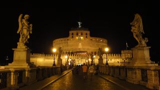 サンタンジェロ城（ローマ）：昼も夜もいいです！