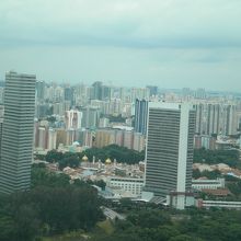 シンガポール・フライヤー からの景色
