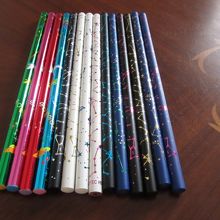 星のデザインの鉛筆