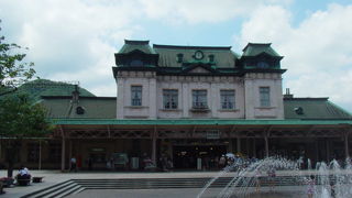 門司港レトロの入り口にふさわしい駅舎