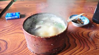 粟島の郷土料理　”わっぱ煮”