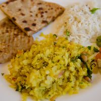 カフェで食べた朝食