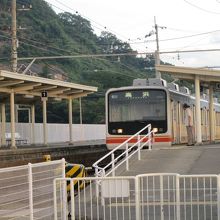 梅津寺駅と伊予鉄道