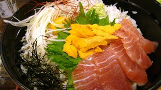 しらす丼が美味しい