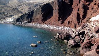 島で1番綺麗！だと言われているビーチ「レッドビーチ」