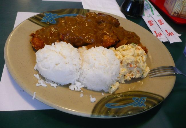 ２弾重ねのカツカレー