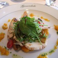 前菜のサラダの美味しいこと！