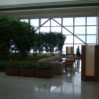 食後はピークラウンジへ移動