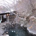 自然と一体になれる温泉 (丸駒温泉旅館 支笏湖温泉)