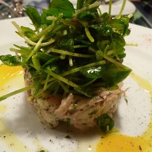 前菜の「トンノ・デル・キアンティ」、これは絶品です！