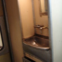 洗面台、ここで歯磨きできます。