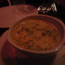 サイドメニューのスープ