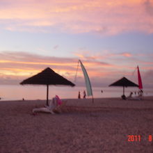 夕日もまた良し。