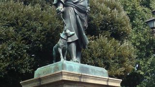 天気のいい日は絶好のお散歩スポット