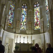 入ってすぐに礼拝堂