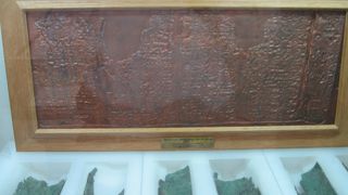 ヨルダン考古学博物館には死海文書が