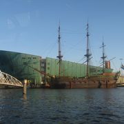 船の形をした斬新な博物館