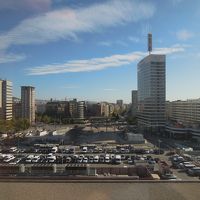 6階の窓から見た景色