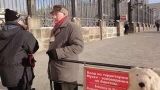 クレムリン：冬場はそれほど並びませんでした！