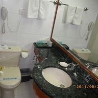 標準タイプの洗面所。