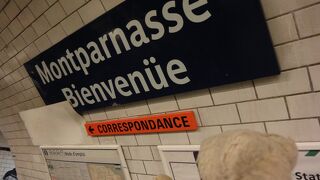 レンヌ方面からのTGVはモンパルナスに到着します！