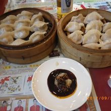 １せいろ２０個入り。中国ではこれが主食。