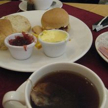 クリーム・ティのセット