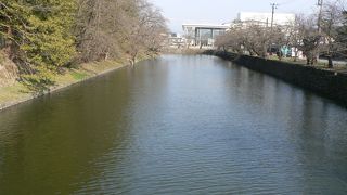米沢城跡（松岬城跡）に造られている松岬公園