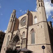 サンタ・マリア・デル・マル教会（バルセロナ）：教会に興味のない方もショッピングのついでに！