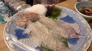 お昼のイカ活づくり定食、おすすめです！