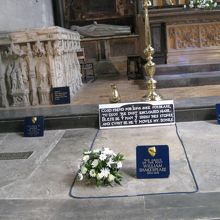 シェイクスピアが眠る・・・