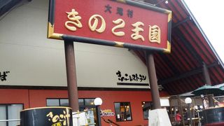 きのこづくしでお食事