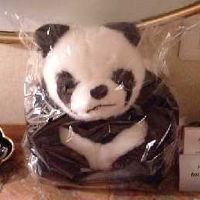 可愛くないというより怖いパンダ