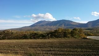 パノラマライン南ルートからの浅間山