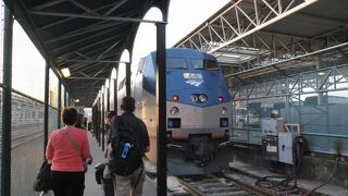 アムトラック　カスケード号　駅へはお早めに！