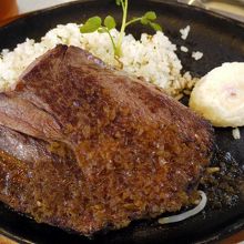 ジャンボステーキ オニオンソース 