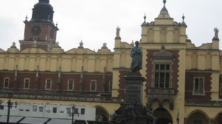 クラクフ旧市街の中心