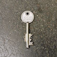 なんか、かわいい鍵。