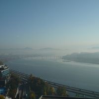 漢江がみえるお部屋がオススメ。