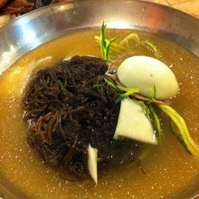 さっぱり！スープが凍っててシャリシャリうま〜